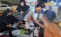 برپایی ایستگاه سلامت همزمان با هفته ملی آگاهی از اچ‌آی‌وی در سیریک